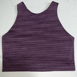 Athleta Conscious‎ Crop Cascadia Violet Space Dye Small